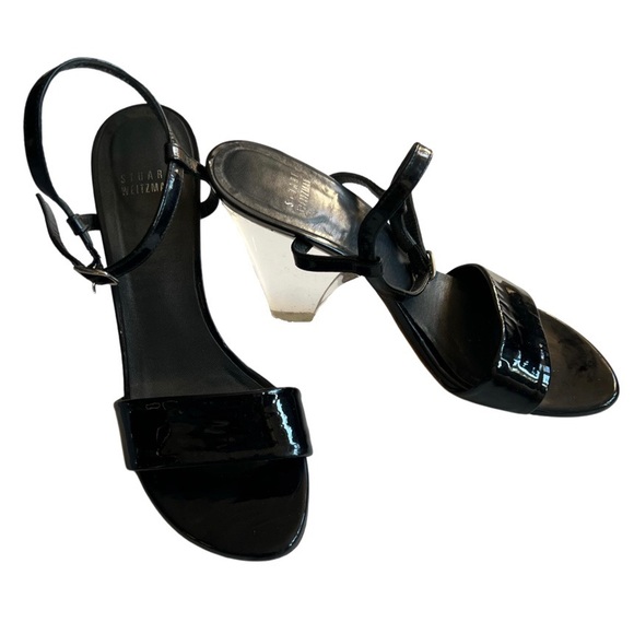 Stuart Weitzman “The One” Sandals in Black - Picture 2 of 5